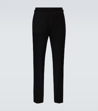 Shelton wool slim pants | Tom Ford