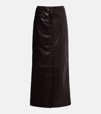 Maeau Gonna Corta In Pelle Donna, Vita Alta, Tubino Wrap Bodycon, Pieghettata, Per Feste E Club, Colore Nero