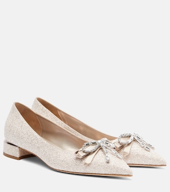 Auria embellished ballet flats | Jimmy Choo