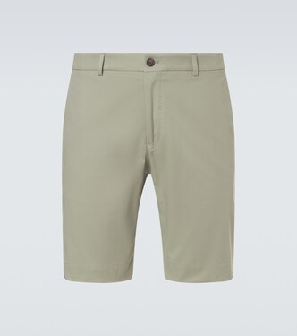 Cotton-blend Bermuda shorts | Slowear
