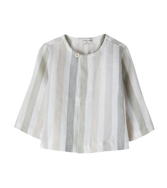 Baby Casavells striped linen top | 1 + in the Family
