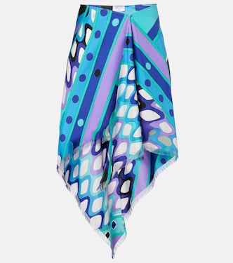 Midirock Vivara aus Seiden-Twill | Pucci