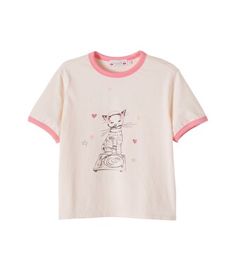 Akiva printed cotton jersey T-shirt | Bonpoint