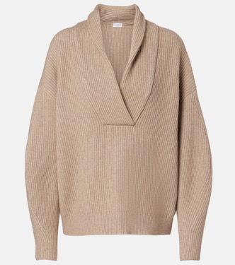 Ribbed-knit cashmere sweater | Brunello Cucinelli