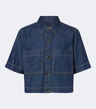 Camisa Spruce de denim | Veronica Beard