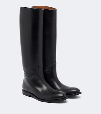 Leather knee-high boots | Acne Studios