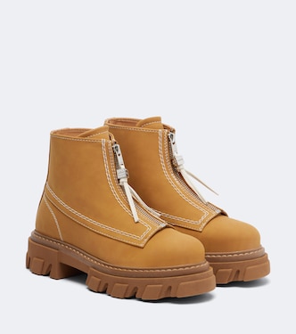 Beschichtete Ankle Boots | Ganni