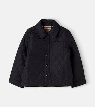 Burberry Check reversible quilted jacket | Burberry Kids