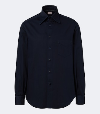 Cotton poplin shirt | Brunello Cucinelli