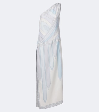 Vestido de fiesta Iride de sarga de seda | Pucci