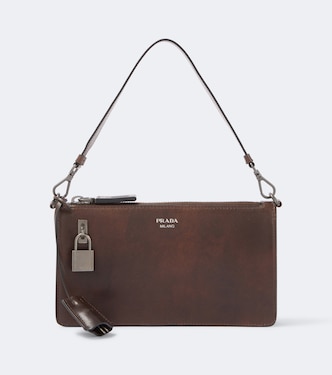 Leather pouch | Prada