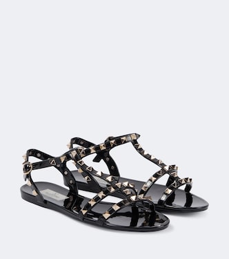 Rockstud PVC sandals | Valentino Garavani