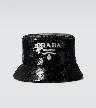 Sequin bucket hat | Prada