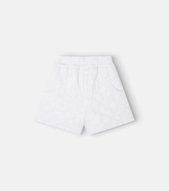 Quilted cotton shorts | Brunello Cucinelli Kids