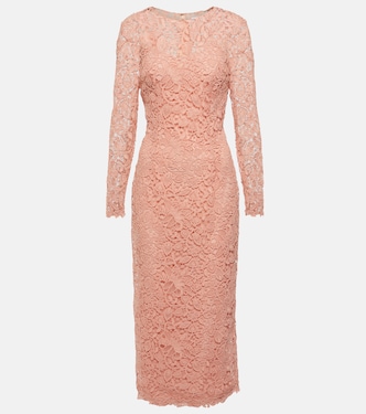 Lace midi dress | Carolina Herrera