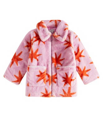 Faux shearling jacket | Stella McCartney Kids