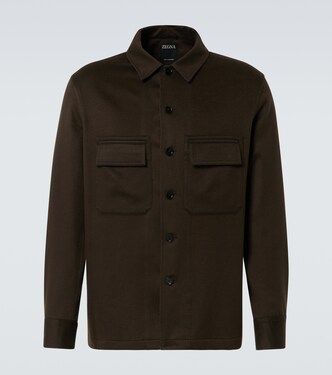 Alba cashmere overshirt | Zegna