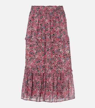 Diya cotton voile maxi skirt | Marant Etoile