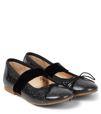 Dory Elast leather ballet flats | Pom d'Api