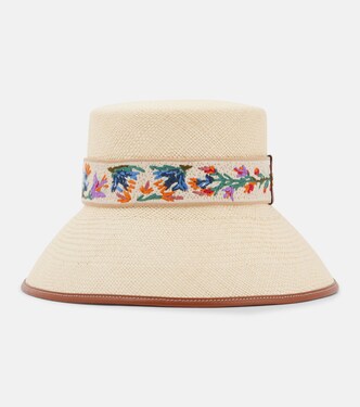 Antibes straw bucket hat | Valentino