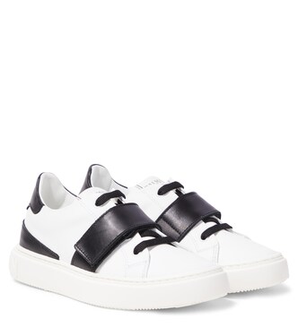 Leather sneakers | Balmain Kids