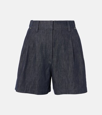 Denim Bermuda shorts | Brunello Cucinelli