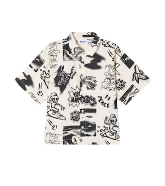 Richie printed cotton shirt | Molo