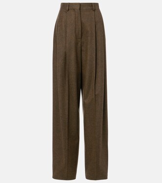 Pantalon ample Kurt en laine et cachemire | Loro Piana