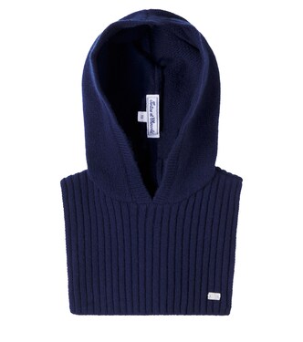 Ribbed-knit wool hood | Tartine et Chocolat