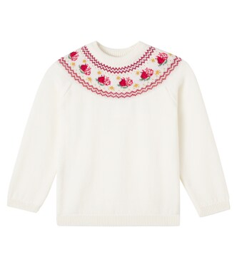 Grenada fair isle wool sweater | La Coqueta