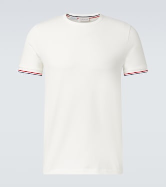 Cotton-blend jersey T-shirt | Moncler