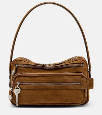 Borsa a spalla Camero Party in suede | Acne Studios