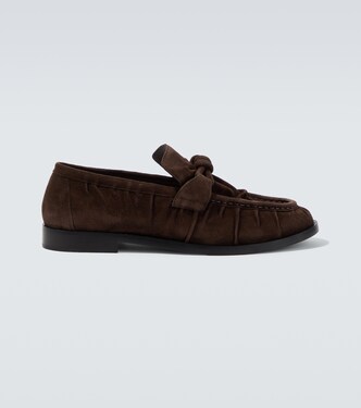 Loafers Astaire Knot aus Veloursleder | Bottega Veneta