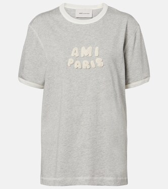 Logo cotton jersey T-shirt | Ami Paris