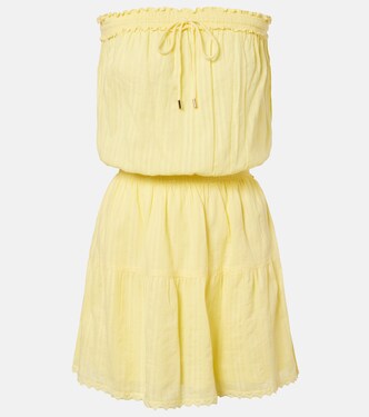 Besticktes Minikleid Colette aus Baumwolle | Melissa Odabash