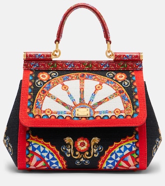 Sac à main Sicily Medium à imprimé | Dolce&Gabbana