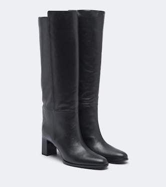 Caly leather knee-high boots | Jimmy Choo