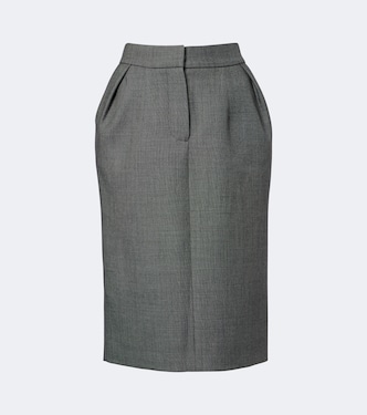 Wool pencil skirt | Magda Butrym