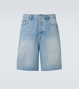 DIstressed denim Bermuda shorts | Frame
