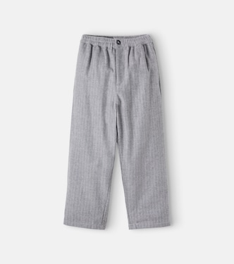 Cliff herringbone cotton pants | The New Society