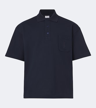 Cassandre cotton polo shirt | Saint Laurent