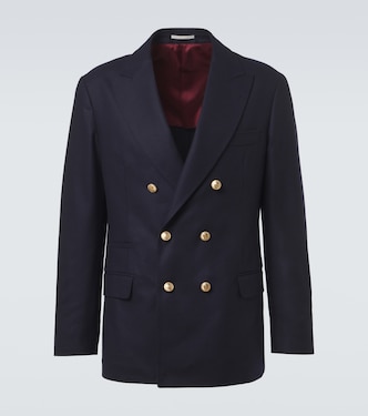 Blazer en laine vierge | Brunello Cucinelli