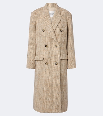 Pilda herringbone double-breasted coat | Marant Etoile