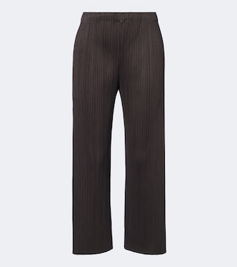 Pantalones anchos cropped Monthly Colors: August | Pleats Please Issey Miyake
