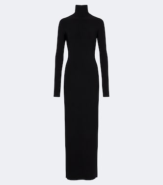 Robe longue à col roulé | Norma Kamali