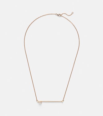 Collar Serti Sur Vide de oro rosa de 18 ct con diamantes | Repossi