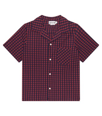 Steve floral cotton shirt | Bonpoint