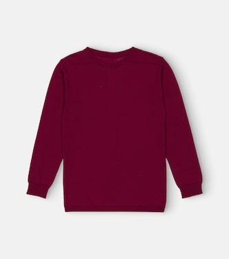 Pull Biker Level en laine | Rick Owens Kids