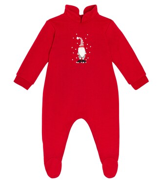 Baby Strampler aus Baumwoll-Jersey | Il Gufo