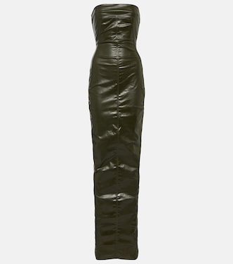 Strapless denim gown | Rick Owens
